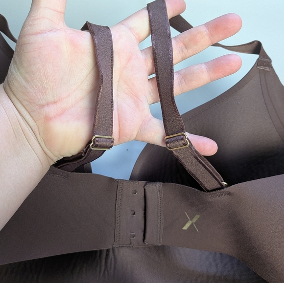 KNIX Wing Woman Contour Bra Size 8 Brown Color Wireless - Picture 11 of 12